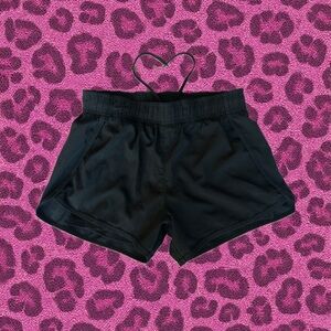 Black Women's Athletic Shorts